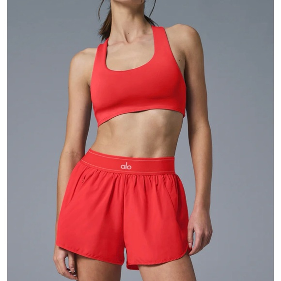Alo Match Point Short NWT Red Hot Summer - Picture 1 of 4